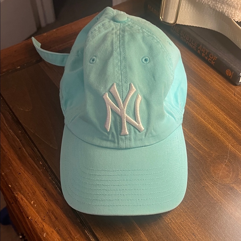 Teal NY Logo Cap